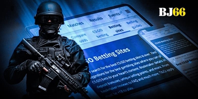 BJ66 cập nhật bảng cược CS2 đa dạng kèo hấp dẫn