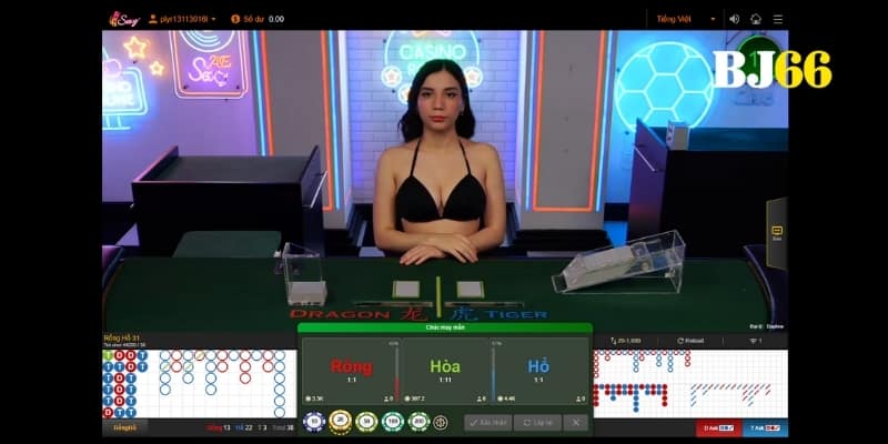 Kỹ năng cược rồng hổ nâng cao tỷ lệ thắng lớn